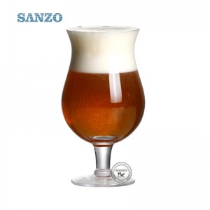 Sanzo広告ビールガラスカスタマイズされたビールガラスPep Siビールガラス