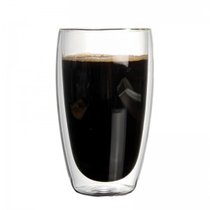 アリババホットsalwholesale高品質安い価格耐熱ミルクマグダブルウォールコーヒーグラス付きハンドル200ミリリットル