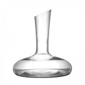 SANZO家庭用高品質手作り吹きガラス\/クリスタル素材クリアワインデカンタ